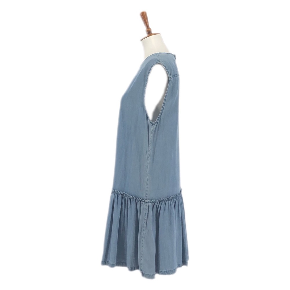 All Saints Polly Ruffle Dress Medium NWT - Picture 3 of 8